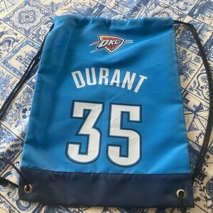 Blue OKC Drawstring Bag